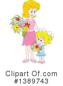 Mother Clipart #1389743 by Alex Bannykh