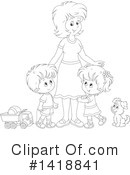 Mother Clipart #1418841 by Alex Bannykh