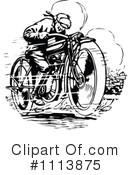 Motorcycle Clipart #1113875 by Prawny Vintage