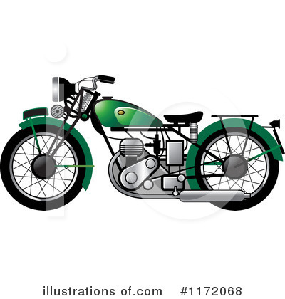 Bike Clipart #1172068 by Lal Perera