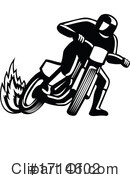 Motorcycle Clipart #1714602 by patrimonio