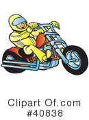 Motorcycle Clipart #40838 by Snowy
