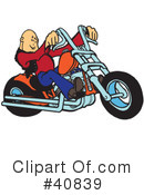 Motorcycle Clipart #40839 by Snowy