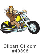 Motorcycle Clipart #40896 by Snowy