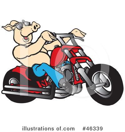 Pig Clipart #46339 by Snowy