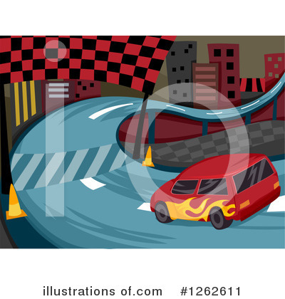 Royalty-Free (RF) Motorsports Clipart Illustration by BNP Design Studio - Stock Sample #1262611