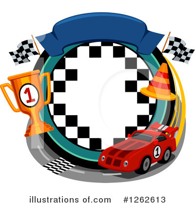 Royalty-Free (RF) Motorsports Clipart Illustration by BNP Design Studio - Stock Sample #1262613