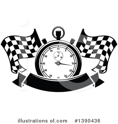 Stopwatch Clipart #1390436 by Vector Tradition SM