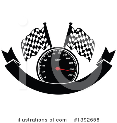 Motorsports Clipart #1392658 by Vector Tradition SM