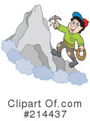 Mountain Climber Clipart #214437 by visekart