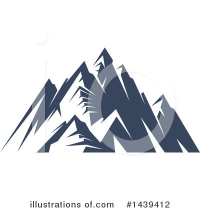 Royalty-Free (RF) Mountain Clipart Illustration by Vector Tradition SM - Stock Sample #1439412