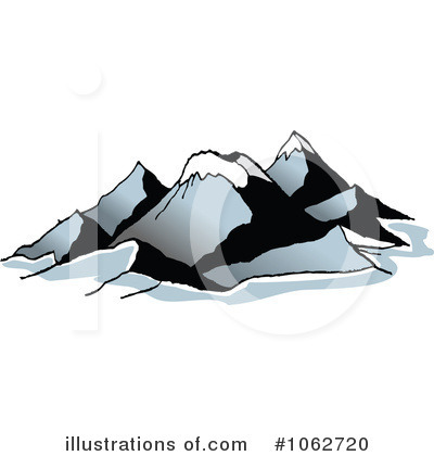 Royalty-Free (RF) Mountains Clipart Illustration by Vector Tradition SM - Stock Sample #1062720