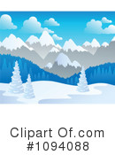 Mountains Clipart #1094088 by visekart