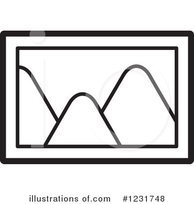 Royalty-Free (RF) Mountains Clipart Illustration by Lal Perera - Stock Sample #1231748