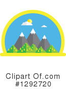 Mountains Clipart #1292720 by ColorMagic