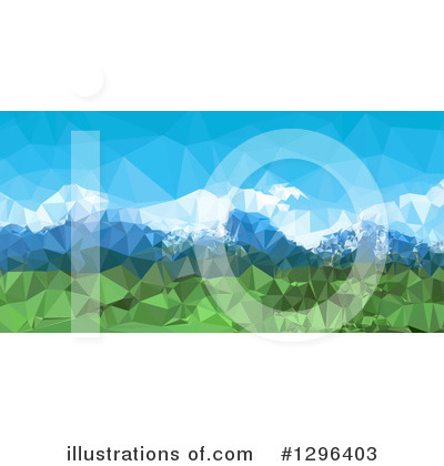 Royalty-Free (RF) Mountains Clipart Illustration by KJ Pargeter - Stock Sample #1296403