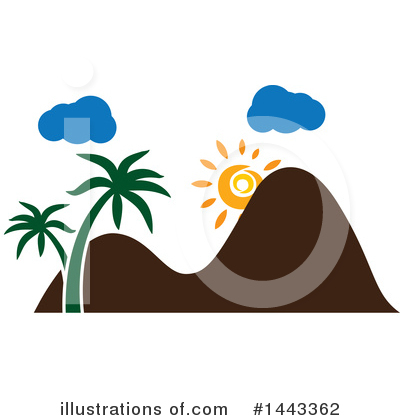 Hills Clipart #1443362 by ColorMagic