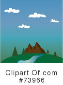 Mountains Clipart #73966 by Pams Clipart