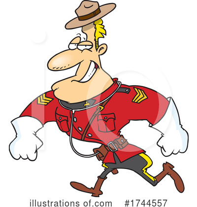 Mountie Clipart #1744557 by toonaday
