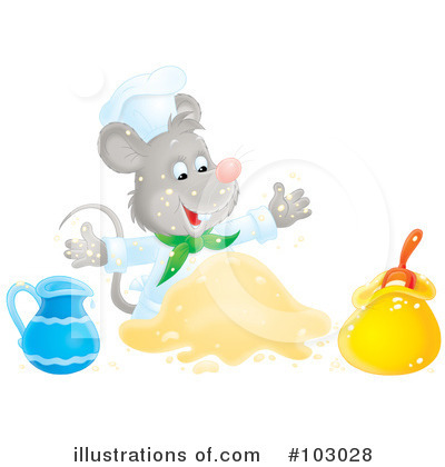Royalty-Free (RF) Mouse Clipart Illustration by Alex Bannykh - Stock Sample #103028