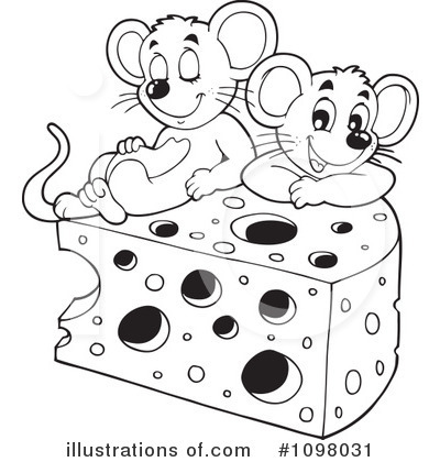 Royalty-Free (RF) Mouse Clipart Illustration by visekart - Stock Sample #1098031