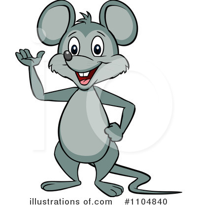 Royalty-Free (RF) Mouse Clipart Illustration by Cartoon Solutions - Stock Sample #1104840
