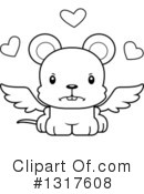 Mouse Clipart #1317608 by Cory Thoman