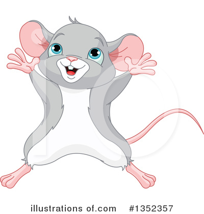 Royalty-Free (RF) Mouse Clipart Illustration by Pushkin - Stock Sample #1352357