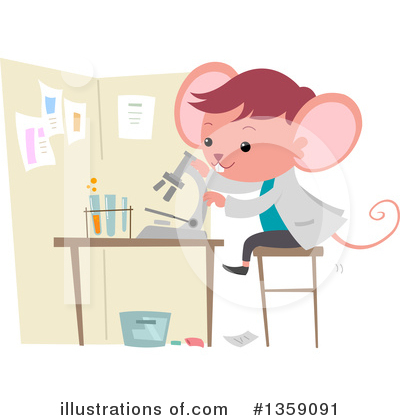Royalty-Free (RF) Mouse Clipart Illustration by BNP Design Studio - Stock Sample #1359091