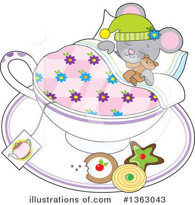 Mouse Clipart #1363043 by Maria Bell