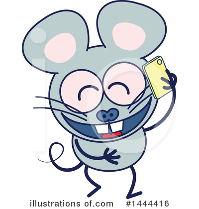 Royalty-Free (RF) Mouse Clipart Illustration by Zooco - Stock Sample #1444416