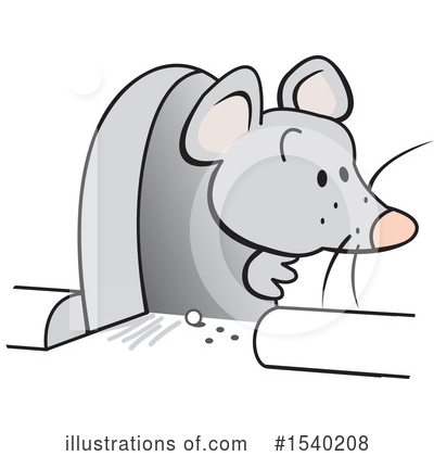 Mouse Clipart #1540208 by Johnny Sajem