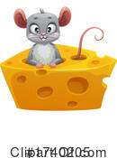 Mouse Clipart #1740205 by Vector Tradition SM