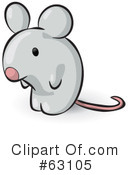 Mouse Clipart #63105 by Leo Blanchette