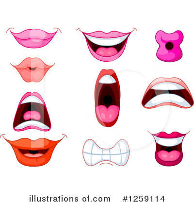 Mouth Clipart #1259114 by Pushkin