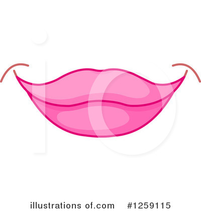 Royalty-Free (RF) Mouth Clipart Illustration by Pushkin - Stock Sample #1259115