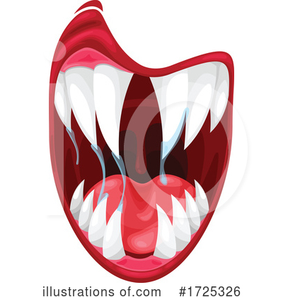 Royalty-Free (RF) Mouth Clipart Illustration by Vector Tradition SM - Stock Sample #1725326