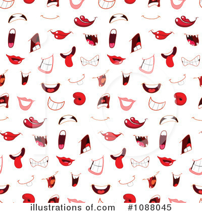 Royalty-Free (RF) Mouths Clipart Illustration by yayayoyo - Stock Sample #1088045