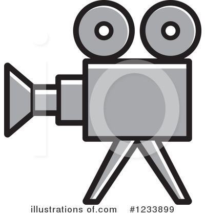 Movie Camera Clipart #1233899 by Lal Perera