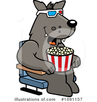 Royalty-Free (RF) Movies Clipart Illustration by Cory Thoman - Stock Sample #1091157