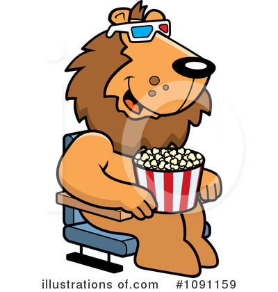 Royalty-Free (RF) Movies Clipart Illustration by Cory Thoman - Stock Sample #1091159