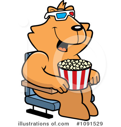 3d Movies Clipart #1091529 by Cory Thoman