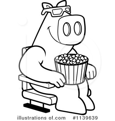 Movies Clipart #1139639 by Cory Thoman