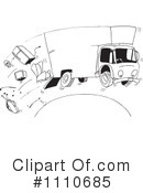 Moving Truck Clipart #1110685 by Dennis Holmes Designs
