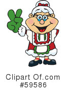 Mrs Claus Clipart #59586 by Dennis Holmes Designs