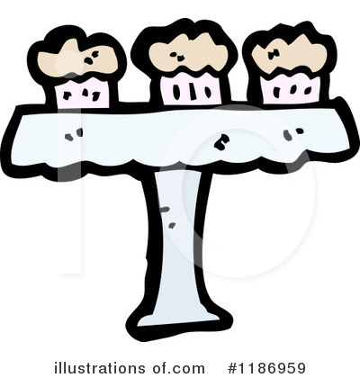 Royalty-Free (RF) Muffins Clipart Illustration by lineartestpilot - Stock Sample #1186959