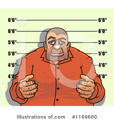 Prisoner Clipart #1169600 by Vector Tradition SM