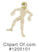 Mummy Clipart #1200101 by AtStockIllustration