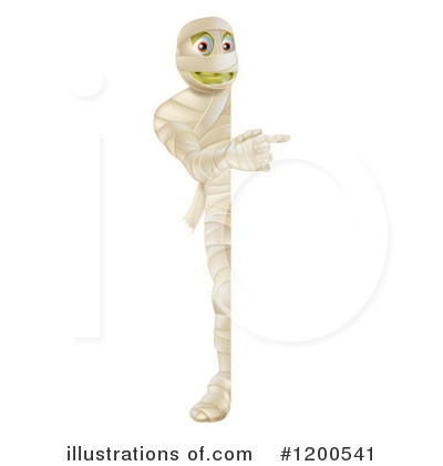 Royalty-Free (RF) Mummy Clipart Illustration by AtStockIllustration - Stock Sample #1200541