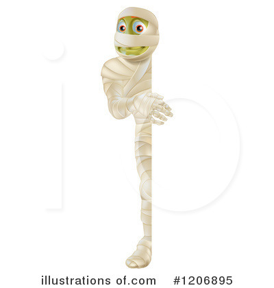 Royalty-Free (RF) Mummy Clipart Illustration by AtStockIllustration - Stock Sample #1206895